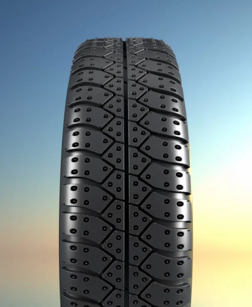 Textura dos pneus — Fotografia de Stock