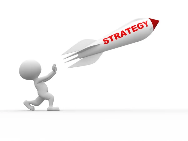 Conceito de estratégia — Fotografia de Stock