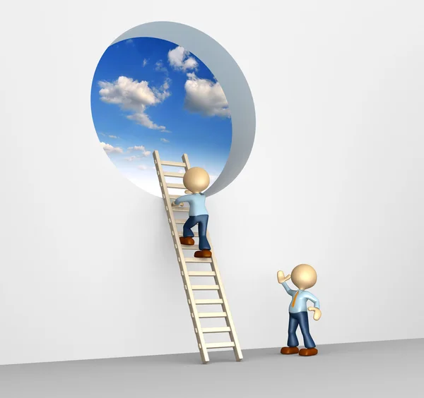 The ladder to sky — Stock Photo, Image