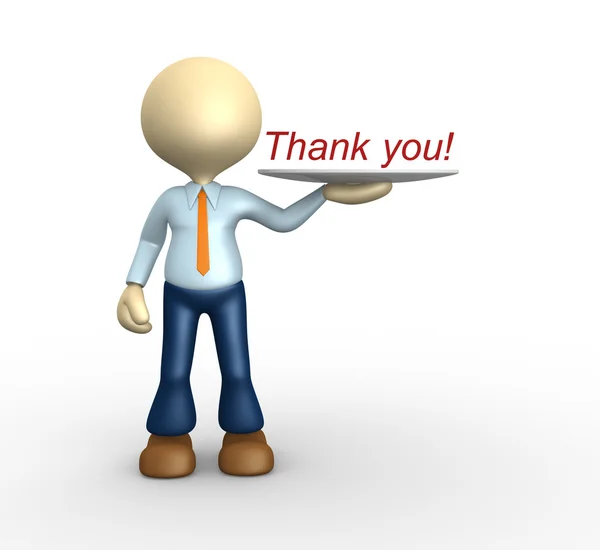 Thank you! — Stock Photo, Image