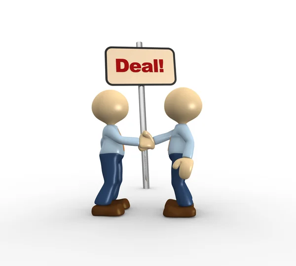 Deal concept — Stock Photo, Image