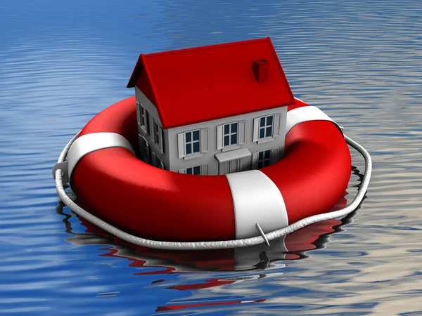 Real estate rescue — Stock Photo, Image