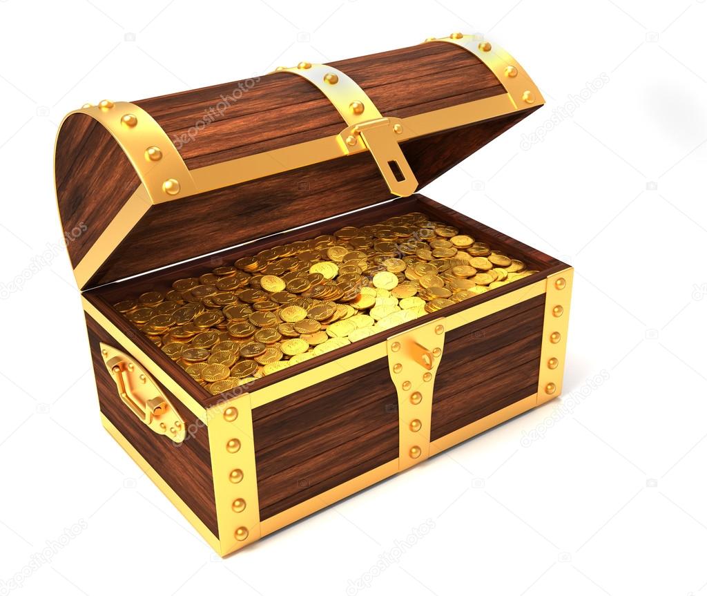 Wooden Treasure Chest Stock Photo Image By C Orlaimagen Wooden Treasure Chest Stock Photo Image By C Orlaimagen
