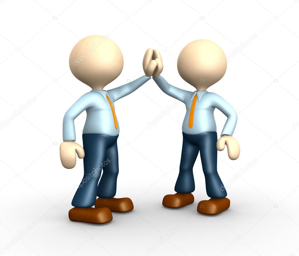 Give me five stock photo orlaimagen 51365499