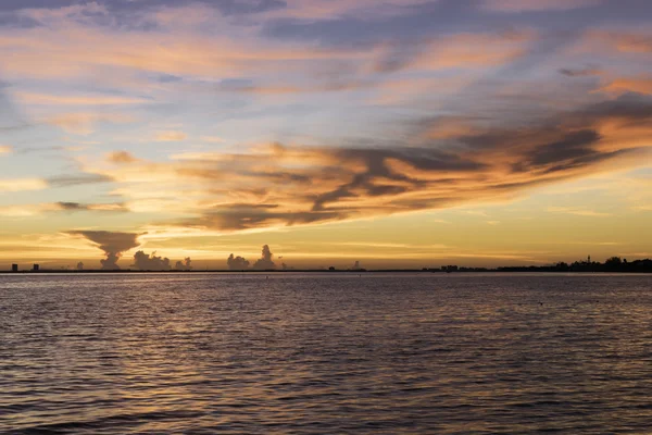 Восход солнца на острове Бебел Лицензионные Стоковые Изображения