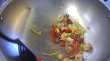 Adam et bir tavada kızartma