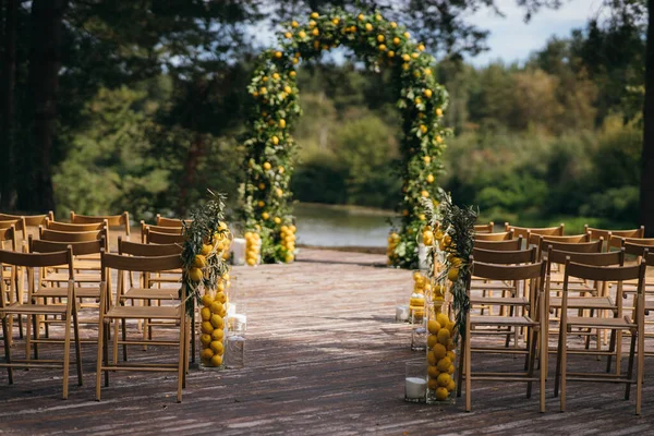 Preparação Para Cerimônia Casamento — Fotografia de Stock