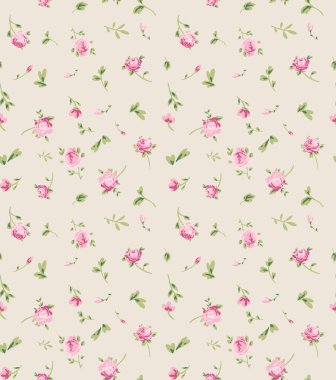 Dikişsiz gül deseni