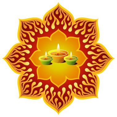 parlayan diwali lamba tasarımı