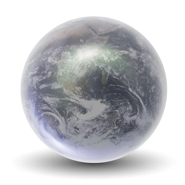 Globe Terra lucida — Foto Stock