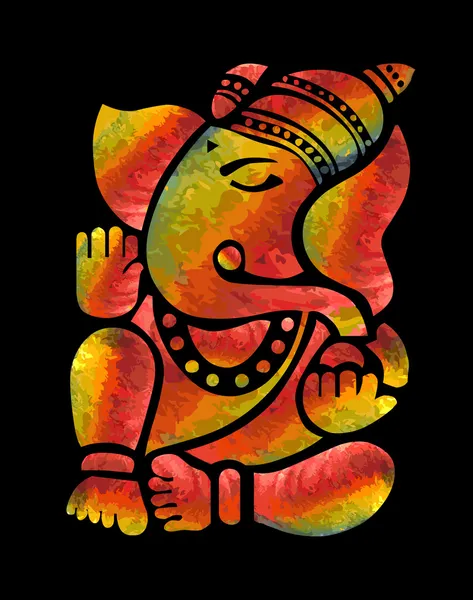 Ganesha Painting — Stock Photo, Image