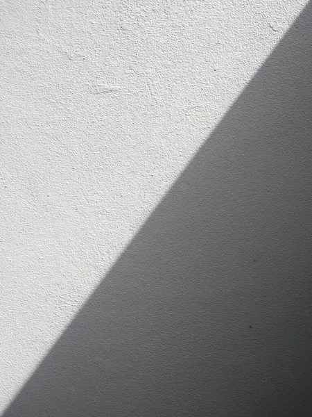 White Concrete Wall Background Black Shadows Running Straight Lines Two — Stock Photo, Image