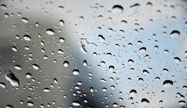 Падіння Скляної Води Фон Концепція Сезон Дощів Нахил Погоди Погана — стокове фото