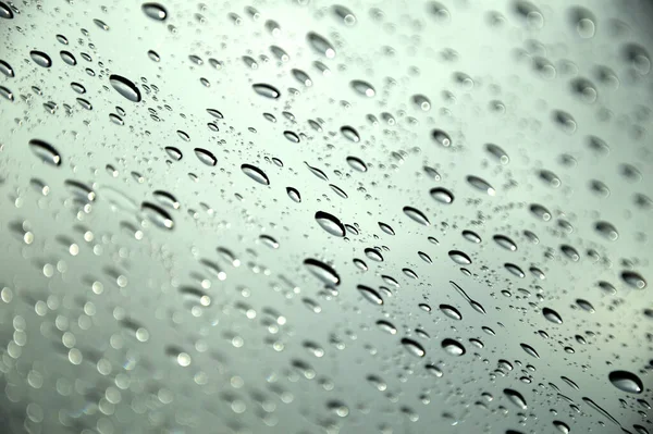 Glass Water Drop Background Concept Rainy Season Inclement Weather Poor — Φωτογραφία Αρχείου
