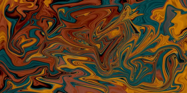 Die Abstrakte Wellenförmige Mischung Aus Dunkelbraun Dunklem Indigo Design Hintergrund — Stockfoto