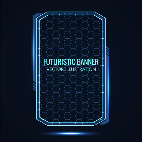 Futuristické nápis — Stockový vektor