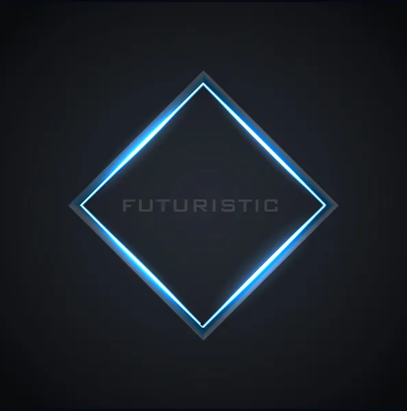 Futurisztikus banner — Stock Vector