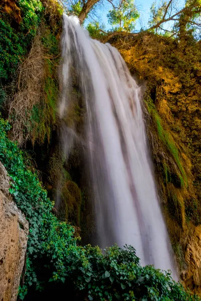 Parque Del Monasterio Piedra Nuevalos España Bosque Centenario Lleno Cascadas —  Fotos de Stock