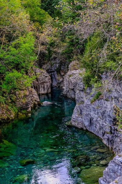 Εθνικό Πάρκο Ordesa Monte Perdido Στα Ισπανικά Πυρηναία Θεαματικούς Ποταμούς — Φωτογραφία Αρχείου