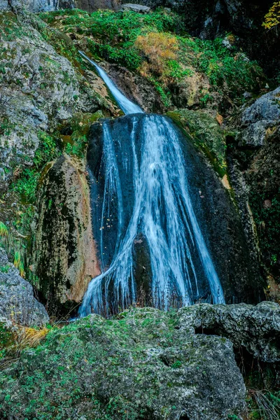 Fuente Del Río Mundo Riopar España Una Reserva Natural Excepcional —  Fotos de Stock