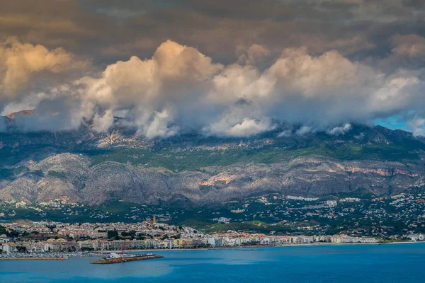 Views Mediterranean Sea Sierra Helada Albir Alicante Spain — Stock Photo, Image