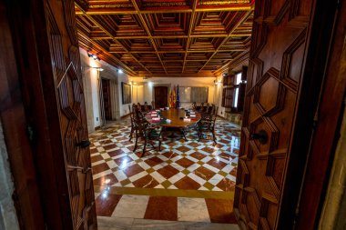 İspanya, Valencia 'da bölgesel hükümet toplantı odası