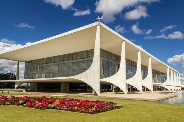 Palacio Planalto Braslia Brasil Aquí Donde Encuentra Oficina Del Presidente —  Fotos de Stock