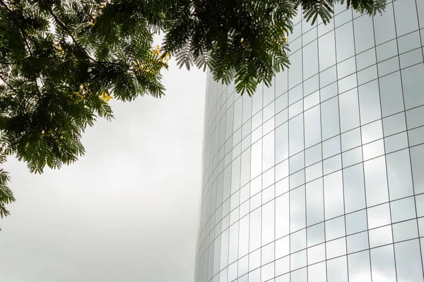 Başsavcılığın karargahının ayrıntıları. Mimar Oscar Niemeyer 'in bir çalışması..