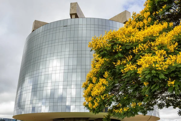 Headquarters Attorney General Office Brazilian Republic Work Architect Oscar Niemeyer — Stockfoto