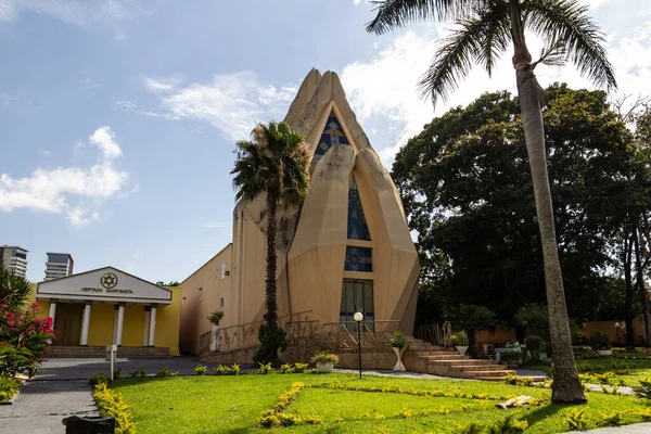 Aparecida de Goiania 'daki Maos Postas Tapınağı' nın detayları..