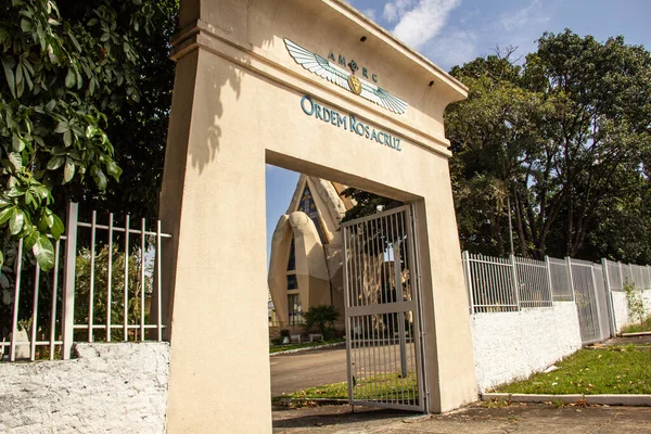  Aparecida de Goiania 'daki Maos Postas Tapınağı' nın detayları..