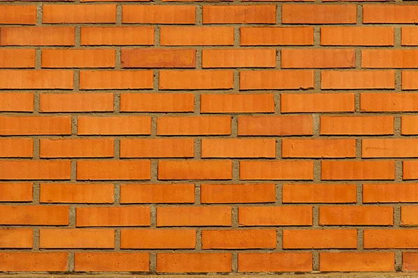 Muro Mattoni Impilati Color Arancio — Foto Stock