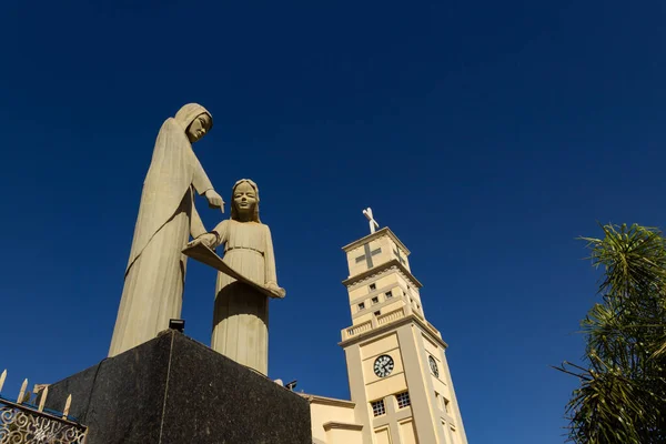 Λεπτομέρεια Του Καθεδρικού Ναού Bom Jesus Lapa Μια Εικόνα Ενός — Φωτογραφία Αρχείου