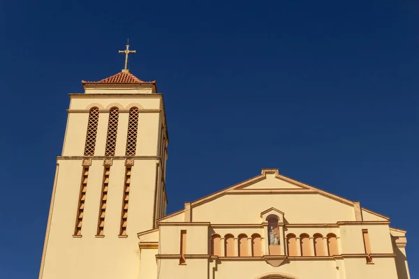 Parish Sant Ana Φραγκισκανοί Μοναχοί Λεπτομέρεια Της Μπροστινής Όψης Της — Φωτογραφία Αρχείου