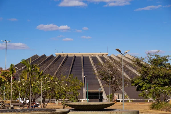 Claudio Santoro National Theater City Braslia Work Oscar Niemeyer Architect — Stockfoto