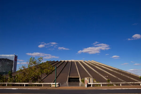 Claudio Santoro National Theater City Braslia Work Oscar Niemeyer Architect — Fotografia de Stock