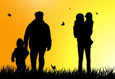 Aile silhouettes