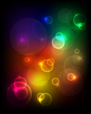 Soyut bokeh arkaplanı