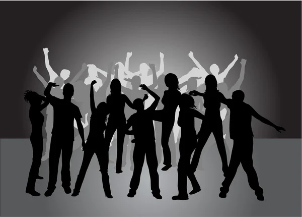 Χορό ανθρώπους — Διανυσματικό Αρχείο