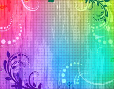 Grunge geçmiş swirls ile