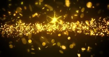 Concept bokeh animation background decorative
