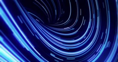 Decorative wavy lines colorful concept animation background