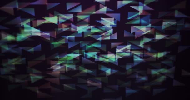Concept Shapes Connection Animation Background — Stockvideo