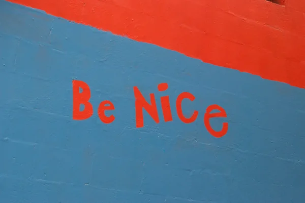 Be Nice Grafitti