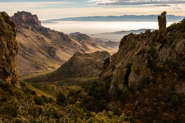 Titta Ner Bron Från Guadalupe Peak — Stockfoto