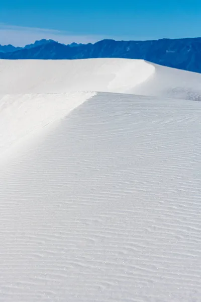 Dune Estendono Sotto Montagne San Andres Nel Parco Nazionale White — Foto Stock