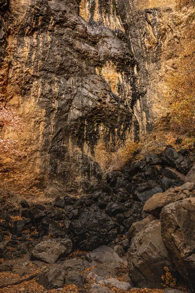 Caída Seco Final Del Cañón Del Pino Parque Nacional Big — Foto de Stock