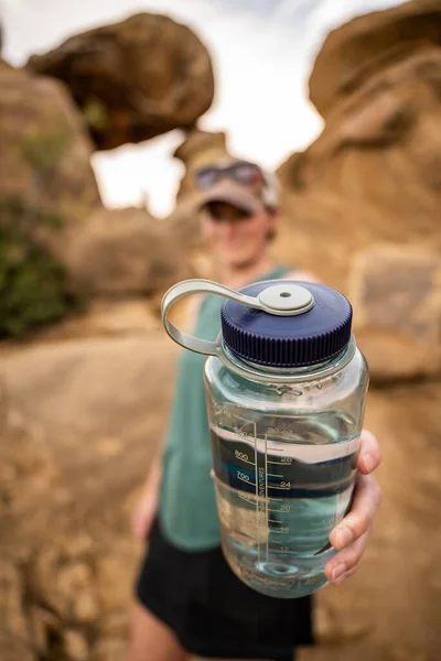 Have a Drink of Fresh Water from a Hiking Companion