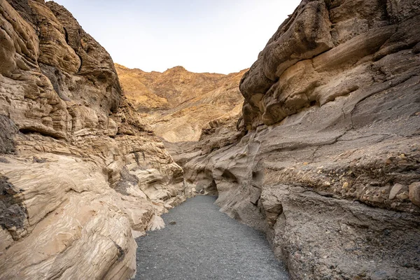 Mosaic Canyon Tucki Mountain Distancia Desierto Del Valle Muerte — Foto de Stock