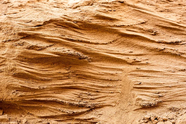 Смуги Пакуванні Піску Каньйоні Боквілл Національному Парку Біг Бенд — стокове фото